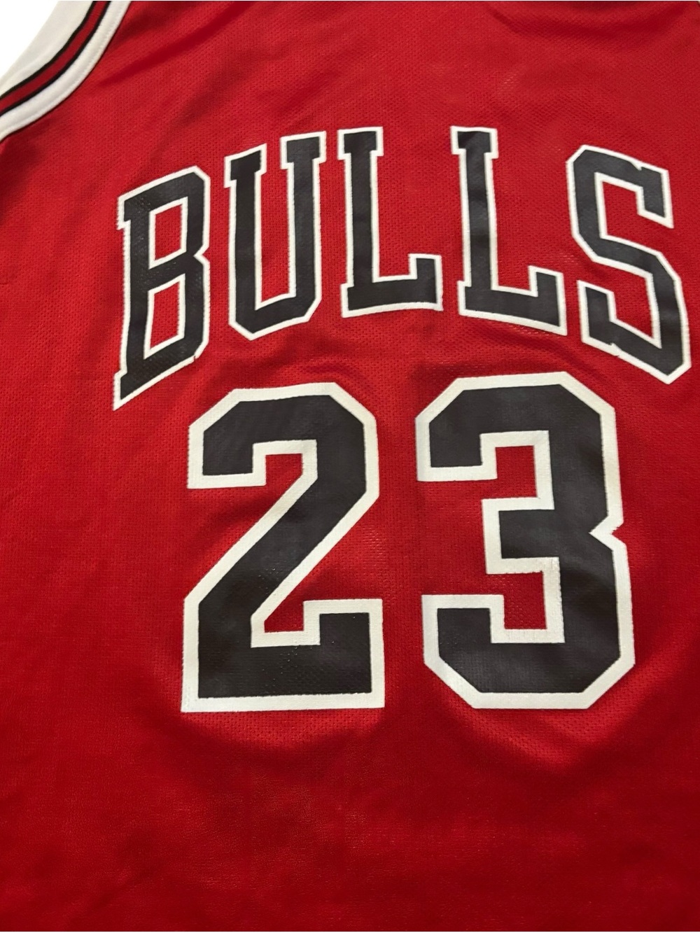 Champion Chicago Bulls #23 Red Basketball Jersey - Picture 3 of 8
